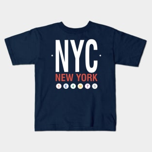 Airport New York Kids T-Shirt